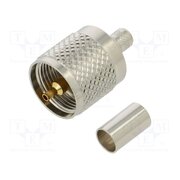 182115 Connector: UHF (PL-259); plug; male; straight; crimped; for cable SPPiauaNTZgzR45qX4BapxcBihvptANc_iS9s6dWN90