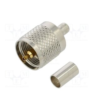 182115 Connector: UHF (PL-259); plug; male; straight; crimped; for cable SPPiauaNTZgzR45qX4BapxcBihvptANc_iS9s6dWN90