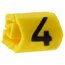 515-01644 Markers; Marking: 4; 1÷3mm; PVC; yellow; -65÷105°C; leaded; HGDC1-3 p7Mza7NMs3tHWXkSSnJ105Reuu6lf5yto7kgGFvXxpI