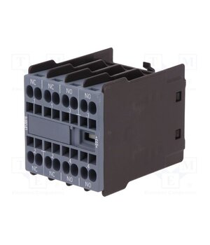 3RH2911-2HA22 Auxiliary contacts; Size: S0,S00,S2; Leads: spring clamps; front Fgm3JEypt7yvnxLLTmMlU1TH2O2mTJp8_AVTliOzKWA