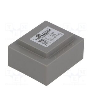 TSZZ2.5/003M Transformer: encapsulated; 2.5VA; 230VAC; 6V; 410mA; PCB; IP00 n3d6c8M-aRc-GJR9Rl5qxFOexJuwShfRec6Z1b1UJZo