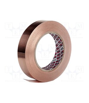 PPI-9110-6-25-16,5M Tape: shielding; W: 25mm; L: 16.5m; Thk: 0.065mm; 40N/cm; max.155°C xh3M0pVJmpcBzpfY4p5xbhr7EOdNb9PHXCh-f0IOJc8