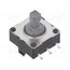JS5208 Joystick; NO x6; Pos: 6; 0.02A/15VDC; SMT; none; 4.9N; -20÷70°C; grey kxNSijM38mxb7Y1b8-CE1q-obFgW-b_xncIPaF8HqQg