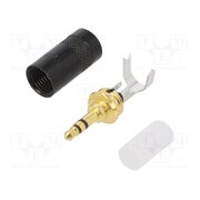 NYS231BG-LL Connector: Jack 3,5mm; plug; male; stereo; ways: 3; straight; 8mm rQdwVxfWjUN2jV-fBIfxHD9lmScM4XpljusT6mgZwG0