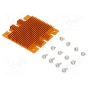 ATS-1143-C1-R0 Heatsink: extruded; grilled; BGA; golden; L: 58mm; W: 61mm; H: 6.1mm ldcnQy_3zR3LLxpT2ZnCvi9ZNLPqcHoGxC69RS_mR0A