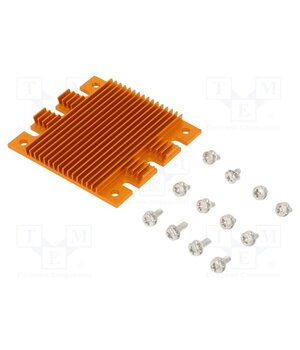 ATS-1143-C1-R0 Heatsink: extruded; grilled; BGA; golden; L: 58mm; W: 61mm; H: 6.1mm ldcnQy_3zR3LLxpT2ZnCvi9ZNLPqcHoGxC69RS_mR0A