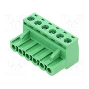 TJ0651530000G Connector: pluggable terminal block; plug; female; 12A; 300V; 1x6 y8iP3uciTX4TNfHWaVNSzrpabCvFcAa1lXeiRfixX7c