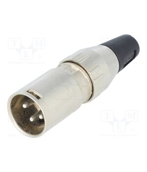 701-0300 Connector: XLR; plug; male; 15A; 50V; PIN: 3; straight; for cable 4R3_O6Bf7rTH5PreBIkune11VgtoAScwQDbbKNRtZLU