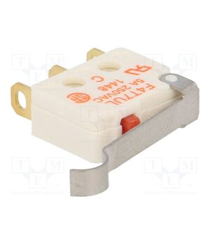 F4T7YC-UL Microswitch SNAP ACTION; 5A/250VAC; SPDT; ON-(ON); Pos: 2; F4; IP40 Dc2rSXPLTbawil8CBFMxu3LVObV1-nfJlIQNi8iFlgc