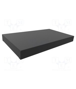 1441-15BK3 Enclosure: enclosure base; X: 152mm; Y: 254mm; Z: 25mm; 1441; steel FKTeHzRWNj7ZRoDXRz1HmZZ_TVKMb_eBzjlf6egwubM