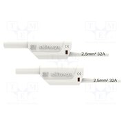 VSFK 8500 / 2.5 / 100 / WS Test lead; 32A; banana plug 4mm,both sides; Urated: 1kV; Len: 1m 5CrjLlK85hPkumFddrw8N05YFOScTE0DDJlvzGr-Jnk