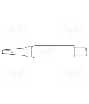 C105108 Tip; chisel; 0.6x0.3mm xJphFjMzRpONPSfQLu91wOXrYmdiptfZpZD_K14E3qw