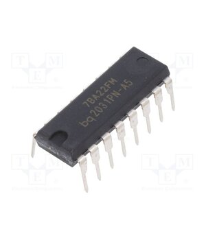 BQ2031PN-A5 IC: PMIC; battery charging controller; Iout: 2A; 1 x PbA; DIP16 nTVwUfKhETGt46XOGQkLtF0oqDJhkJx6qTvV5EDObMA