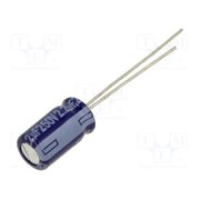 ECA2EM2R2 Capacitor: electrolytic; THT; 2.2uF; 250VDC; Ø6.3x11.2mm; ±20% SKkyKrGUhsCMZ5WNJYQP9lMjH5qa2nl83xyEyFk4Kl0