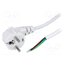 LT322 H05VV-F 3X0.75 1.8M WHT Cable; 3x0.75mm2; CEE 7/7 (E/F) plug angled,cables; PVC; 1.8m SU-kA57kBqt1naEZ4ouYs-5SvqI4Nc1Be25B4qv_pbY
