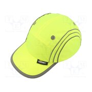 VWKV03Y Light helmet; adjustable; Size: 58÷62mm; yellow; polyester AWDWYPkUNuOr8fN4hZ4C1OWoIYjq3GDDqGJjnTvGuX4