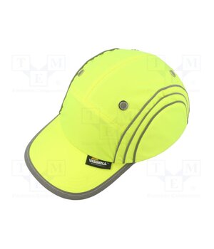 VWKV03Y Light helmet; adjustable; Size: 58÷62mm; yellow; polyester AWDWYPkUNuOr8fN4hZ4C1OWoIYjq3GDDqGJjnTvGuX4