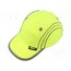 VWKV03Y Light helmet; adjustable; Size: 58÷62mm; yellow; polyester AWDWYPkUNuOr8fN4hZ4C1OWoIYjq3GDDqGJjnTvGuX4