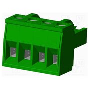 TJ0471560000G Connector: pluggable terminal block; plug; female; 12A; 300V; 1x4 QziBfLokORv3xLOqOw82C1WgAUpyP2gyN7T4jXQ4vP0