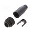 99 4225 00 07 Connector: circular; 250V; 10A; PIN: 7; plug; male; Type: unshielded D6otWef9KZjEmAhshh4-n8VIiwZyBEoWyJXmRU8q0ys