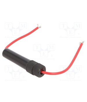 LPA-07B-16R Fuse holder; 6.3x32mm; Imax: 30A; Contacts: brass; Leads: cables 2t6L8O6Fsco6M-SDZUUc7sy-dMnzxmQyAzUJw3RyLdA