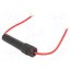 LPA-07B-16R Fuse holder; 6.3x32mm; Imax: 30A; Contacts: brass; Leads: cables 2t6L8O6Fsco6M-SDZUUc7sy-dMnzxmQyAzUJw3RyLdA