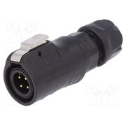 2192 Connector: circular; plug; size 12; 02; male; PIN: 4; 125V; Quicklock P4OHimoviWZ7CC0nn8GNsH6lOl3aNiZw3TujKI1mopc