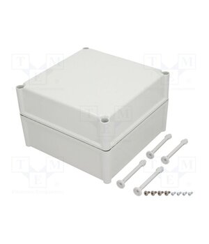 PC 2828 18 G Enclosure: multipurpose; X: 278mm; Y: 278mm; Z: 180mm; SOLID; grey y9Jz-WM8aG7Cinn--CM9vO8K8KlU3RUwYMHISbXTHbA