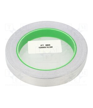 AL40C ALUMINIOWA Z KLEJEM 15MM-16,5M Tape: shielding; W: 15mm; L: 16.5m; Thk: 0.078mm; acrylic conductive cmwvUkR9vhBR0VwmM65cC7r2sxO0VcdULrHQ1kJ3aH0