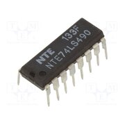 NTE74LS490 IC: digital; decade ripple counter; THT; DIP16 DEZP00dEqnE12Dsw3eXO4g1hO3F8nmTMIqU0YcxjuHQ