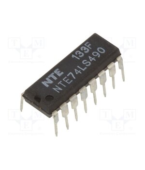 NTE74LS490 IC: digital; decade ripple counter; THT; DIP16 DEZP00dEqnE12Dsw3eXO4g1hO3F8nmTMIqU0YcxjuHQ