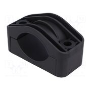 4.462.001 Fixing clamp; Cable P-clips; ØBundle : 47÷73mm; polyamide; black DB6_nEtuvsBy46M176anpRVk8GQ6YNxiC0AgAPC3z08