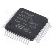STM32F091CCT6 IC: STM32 ARM microcontroller; 48MHz; LQFP48; 2÷3.6VDC; -40÷85°C xeFADTUyTNtewgBc0rYlfSZfYulH8TZnbnJZcgbmUTM