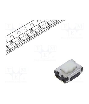 EVQP2V02W Microswitch TACT; SPST; Pos: 2; 0.02A/15VDC; SMD; none; OFF-(ON) TN7bT6wo4PN_AZ4VJJTtdKY4MYKN7aTgqXQNUGHIrR0