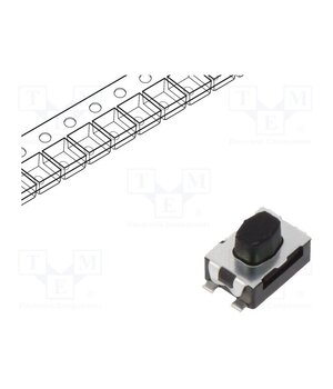 KMR421G LFS Microswitch TACT; SPST-NO; Pos: 2; 0.05A/32VDC; SMT; 2N; 2.5mm; KMR4 -eVxUkDOYLR0N6-Np1QTDE7ROg6RUatYc9T6I89vAV0