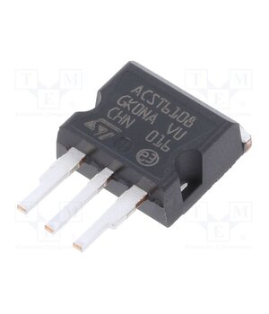 ACST610-8R Thyristor: AC switch; 800V; Ifmax: 6A; Igt: 10mA; I2PAK; THT; tube NFpkUi8goqRHQexdLmQ3e42iKkmh_KkPNt8sRYShO8U
