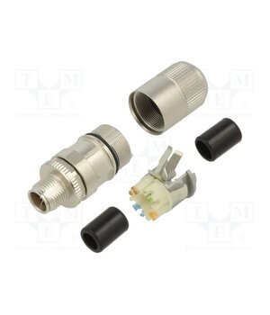 ISPS6A88MFA Connector: M12; plug; PIN: 8; male; straight; IP65,IP67; IDC o20bbfPFj3V6YFiQfIv_TatDk_e_Ffw104uqDM5f_FY
