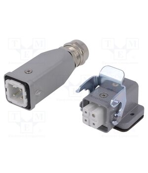 C14610E0039254 Connector: HDC; male + female; 10A; 400V; PIN: 4; 3+PE; size A3; M20 oM3xUOSSFD-UTRTO3MmG58Jf3NqqEsB8nh9M4Mqn4q4