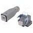 C14610E0039254 Connector: HDC; male + female; 10A; 400V; PIN: 4; 3+PE; size A3; M20 oM3xUOSSFD-UTRTO3MmG58Jf3NqqEsB8nh9M4Mqn4q4