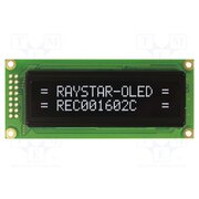 REC001602CWPP5N00100 Display: OLED; alphanumeric; 16x2; Dim: 85x36x10mm; white; PIN: 16 2bTZNVUzdbtT1ek8bMIpC3fQdoh3ePnsltJkKjMFTHc
