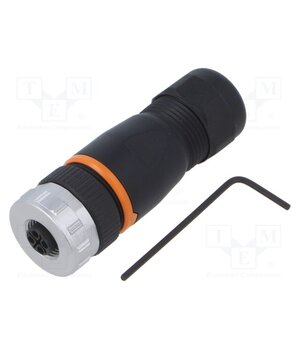 381166306 Connector: M12; plug; PIN: 3; female; 630V; straight; IP67; for cable L75qXlZAA9M10GToldqBkElV3Qmhk5ja0AcYmcgYfrk