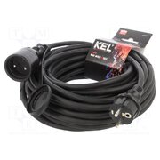 W-97286 Extension lead; 3G2.5mm2; 15m; rubber; black; Sockets no: 1; 16A RI1qcgwDQDYiZPeCEhqyqJL4J7tE208l35aquE-Ahes