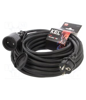 W-97286 Extension lead; 3G2.5mm2; 15m; rubber; black; Sockets no: 1; 16A RI1qcgwDQDYiZPeCEhqyqJL4J7tE208l35aquE-Ahes