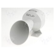 710100113 Signaller: sound; horn; 230VAC; 88dB; KLH; IP43; Ø75x152mm; ABS iD6xQL6U1eRL0RRj04d1tzwmyZrWbc8rgYZc2hpvcvM