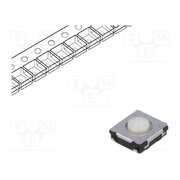 EVQQ2U02W Microswitch TACT; SPST; Pos: 2; 0.02A/15VDC; SMT; none; 2.6N; 2.5mm glUB134XQfZO6rlgexOQkI9YbOU7dykv4BqKgfIofNA