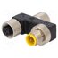 7843 0906 UTP 101 T adapter; M12 male,M12 female x2; A code-DeviceNet / CANopen BjYJZ_fKsUei21XP-UomuaXXm3neo0zcNUDjUYczExY