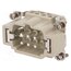 DE-006-M Connector: HDC; contact insert; male; DE; PIN: 6; 6+PE; size D6B 54xkgOQa0SPt5vwrHf_pw42ipjJa_cyns6sXQs-kAA4