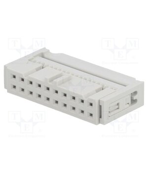 71600-020LF Connector: IDC; plug; female; PIN: 20; Quickie; IDC; 2.54mm; 2x10 Cij6Pf43PnhkId5BDWewJewOymUqCyC_8in5NGMi_N4