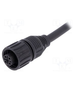 CA0161B01305012 Connector: circular; plug; PIN: 4; female; cables; ECOMATE (C016) YB7Z4_UyGFj_LHaMNBSGHjhhty3nJ1Oqphs9JZw8XXg