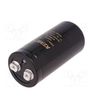 ALS30A222KF400 Capacitor: electrolytic; 2.2mF; 400VDC; Ø51x105mm; Pitch: 22.2mm oaBEISnNJahCAOGG9issco658lejE7kVfKSHR-xDtrI